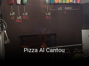 Réserver une table chez Pizza Al Cantou maintenant