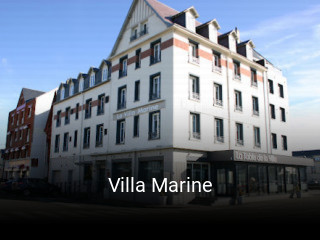 Villa Marine réservation de table