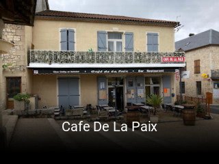 Cafe De La Paix réservation en ligne