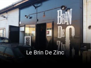 Le Brin De Zinc réservation