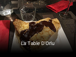 La Table D'Orlu réservation en ligne