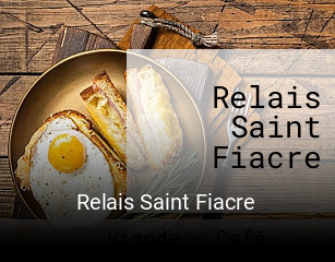 Réserver une table chez Relais Saint Fiacre maintenant