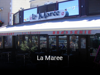 Réserver une table chez La Maree maintenant