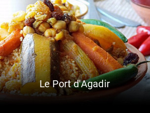 Le Port d'Agadir réservation