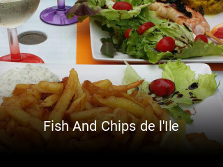 Fish And Chips de l'Ile réservation de table