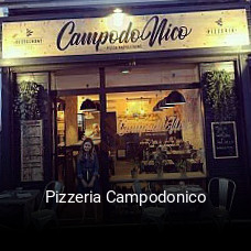 Pizzeria Campodonico réservation de table