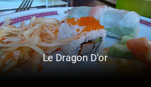 Le Dragon D'or réservation de table