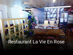 Restaurant La Vie En Rose réservation en ligne