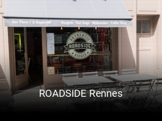 ROADSIDE Rennes réservation de table