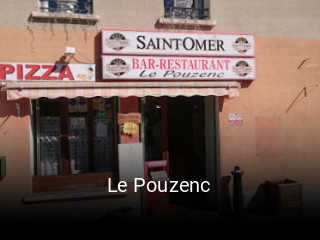 Le Pouzenc réservation