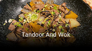Réserver une table chez Tandoor And Wok maintenant