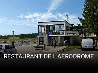 RESTAURANT DE L'AERODROME réservation de table