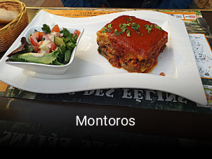 Réserver une table chez Montoros maintenant