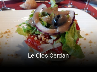 Le Clos Cerdan réservation