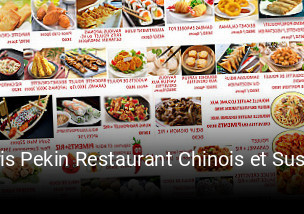 Paris Pekin Restaurant Chinois et Sushi Bar réservation