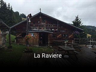 La Raviere réservation