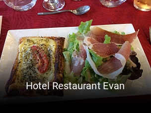 Réserver une table chez Hotel Restaurant Evan maintenant