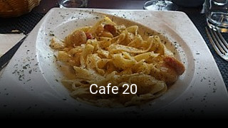Cafe 20 réservation de table