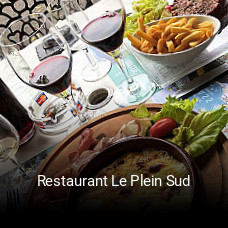 Restaurant Le Plein Sud réservation de table