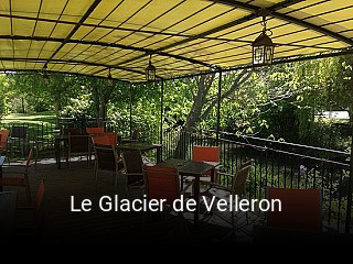 Le Glacier de Velleron réservation de table