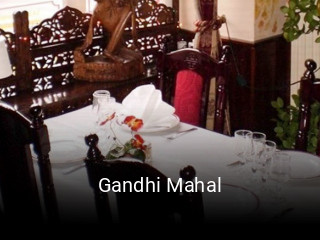 Gandhi Mahal réservation en ligne