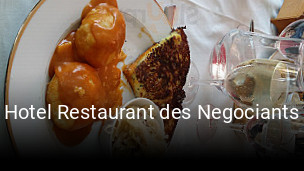 Réserver une table chez Hotel Restaurant des Negociants maintenant