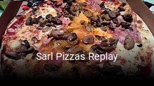 Sarl Pizzas Replay réservation