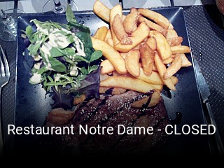 Réserver une table chez Restaurant Notre Dame - CLOSED maintenant