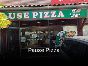 Pause Pizza réservation de table