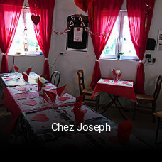 Chez Joseph réservation de table
