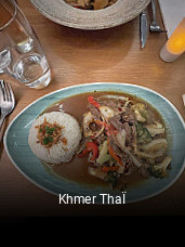 Khmer ThaÏ réservation de table