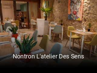 Nontron L'atelier Des Sens réservation de table
