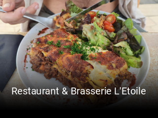 Restaurant & Brasserie L'Etoile réservation de table