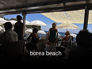 Réserver une table chez borea beach maintenant