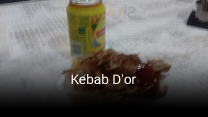 Kebab D'or réservation de table