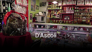 D'Ascoli réservation