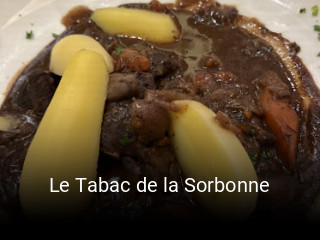 Le Tabac de la Sorbonne réservation de table