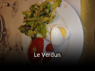 Le Verdun réservation de table