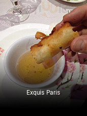 Réserver une table chez Exquis Paris maintenant