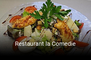 Restaurant la Comedie réservation de table