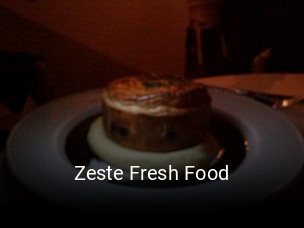 Zeste Fresh Food réservation