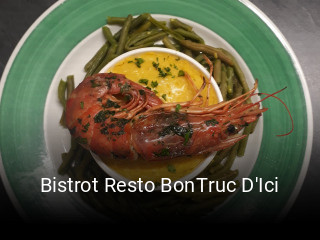Bistrot Resto BonTruc D'Ici réservation en ligne