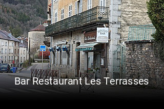Bar Restaurant Les Terrasses réservation de table