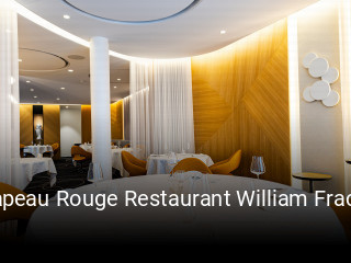 Chapeau Rouge Restaurant William Frachot réservation en ligne