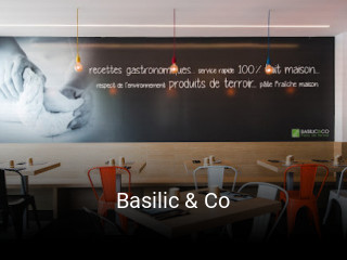 Réserver une table chez Basilic & Co maintenant