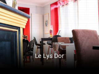 Le Lys Dor réservation en ligne