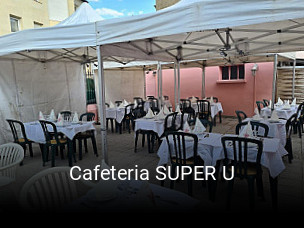 Cafeteria SUPER U réservation de table