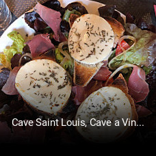 Cave Saint Louis, Cave a Vin, Bar a Vin, Restaurant réservation de table