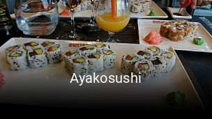 Ayakosushi réservation en ligne