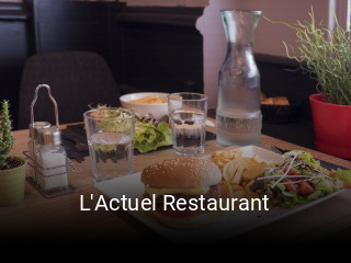 L'Actuel Restaurant réservation de table